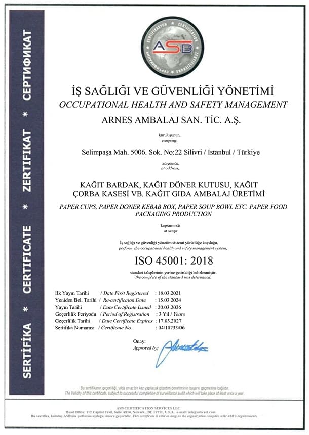 ISO 45001:2018
