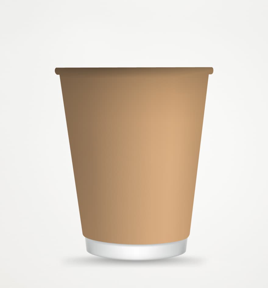 14 oz Double Wall Kraft