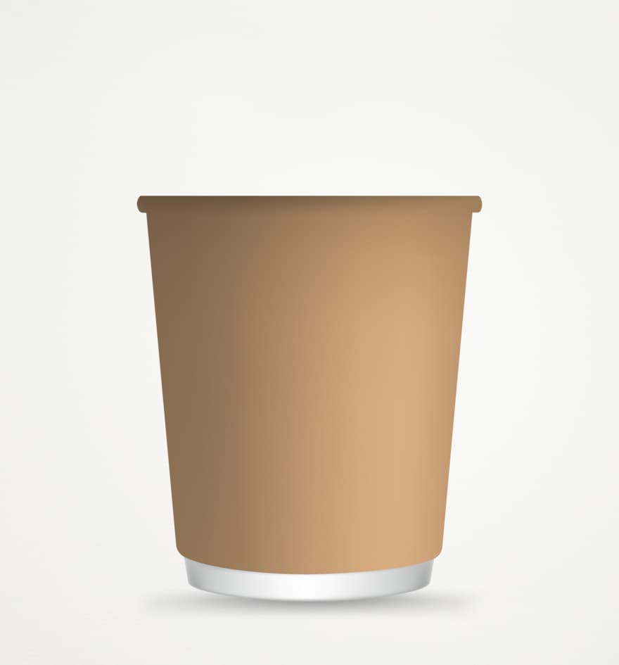 8 oz Double Wall Kraft